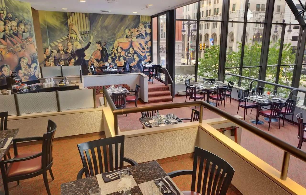 Doubletree By Hilton Hotel Philadelphia Center City Restoran fotoğraf